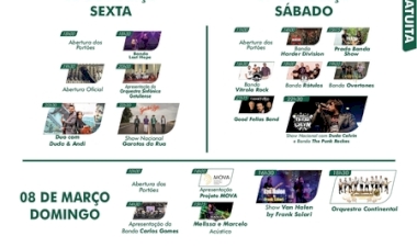 Confira a programação da 4º Festival de Cervejas Artesanais do Norte Gaúcho