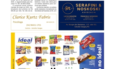 Nota Fiscal de Serviços vai sortear valores em dinheiro ao longo do ano em Getúlio Vargas