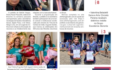 A FOLHA REGIONAL. Ano 27, nº 1.368, Getúlio Vargas RS, 13 de março de 2026.