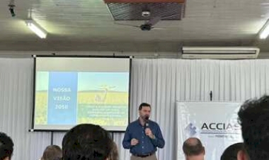 Transição energética foi tema do XXIV Almoço Tá na Hora da ACCIAS