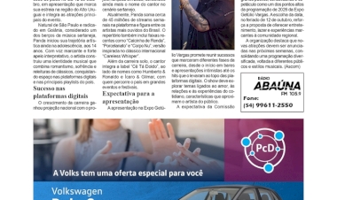 Expo Getúlio Vargas 2026 - Fenômeno do sertanejo, Panda é confirmado como atração em outubro