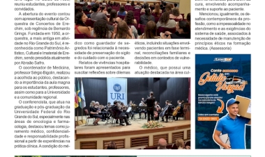 Uri Erechim - Aula magna de Medicina aborda ética, empatia e prática profissional