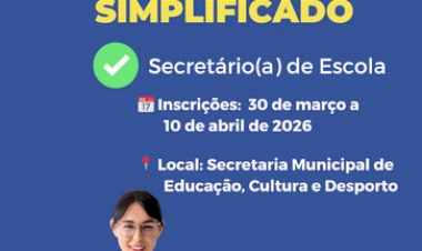 Prefeitura de Getúlio Vargas abre Processo  Seletivo para Secretário de Escola