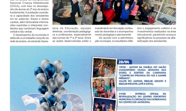 Ipiranga do Sul é destaque na alfabetização