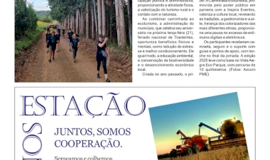 Estação 38 Anos - Na sua 5ª Edição, Caminhada Ecoturística se consolida