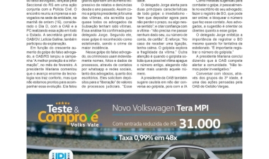 OAB e Polícia Civil realizam ação no combate ao golpe do falso advogado