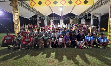 Semana dos Povos Indígenas inicia com celebração da cultura e união na Terra Indígena Votouro