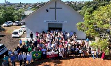 Emoção na reinauguração da Capela São Maximiliano Maria Kolbe