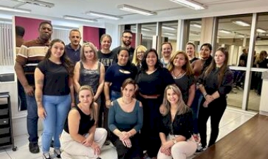 Nova turma de Cabeleireiro PSG do Senac Erechim inicia atividades