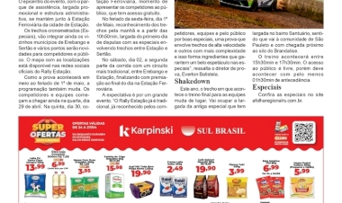 Rally Estação - Novo formato para integrar a região.