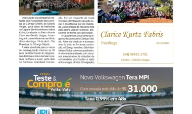 Reinauguração da Capela São Maximiliano Maria Kolbe gera emoção