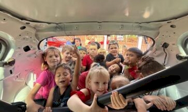 Rally Estação tem ação com alunos de escolas em três municípios