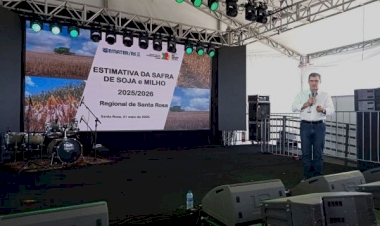 Emater/RS-Ascar apresenta estimativa da safra de soja e milho para a região de Santa Rosa