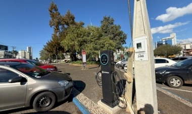 CIT inicia instalação de carregadores para carros elétricos em Erechim