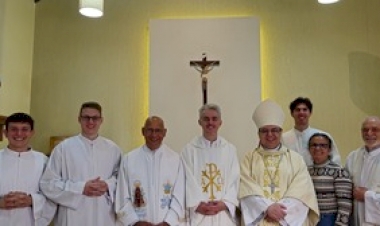 Posse do novo reitor do Seminário Maior São José marca momento de comunhão na Diocese de Erexim