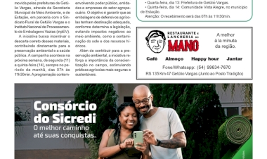 Campanha para recebimento de embalagens de defensivos agrícolas acontece na próxima semana