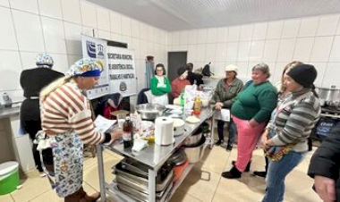 Curso em Gaurama aborda culinária polonesa e valorização das tradições culturais
