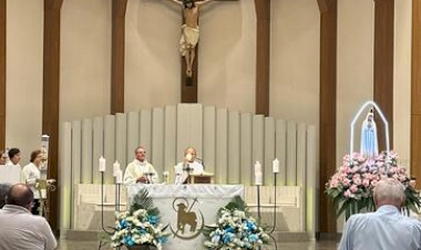Santuário vive dia de intensa devoção e abre caminho para a 75ª Romaria de Fátima em Erechim