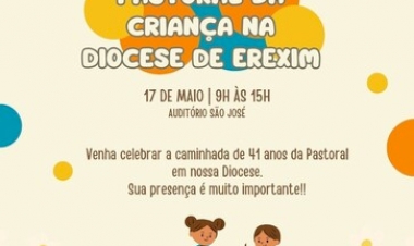 Pastoral da Criança celebra 41 anos de atuação na Diocese de Erexim com encontro no Santuário de Fátima