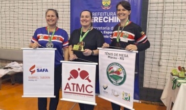 6º Open de Tênis de Mesa reúne atletas de seis cidades em Erechim