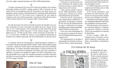 O mapa do emprego formal na região, por Neivo A T Fabris. Edição 22/5/2026