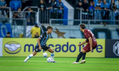 Grêmio empata em 2 a 2 com o City Torque e vai à repescagem da Sul-Americana