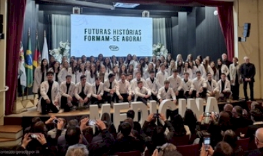 Grande público prestigia Cerimônia de entrega de Jalecos do Curso de Medicina da URI