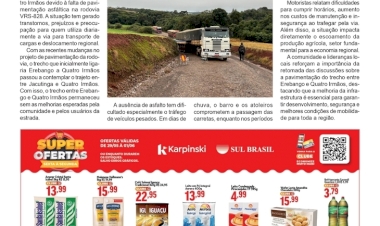VRS-828 - Falta de pavimentação na rodovia vicinal preocupa motoristas