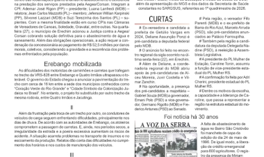 Câmara de Vereadores instala CPI, por Neivo A T Fabris. Edição 29/5/2026.