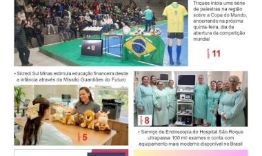 A FOLHA REGIONAL. Ano 27, nº 1.381. Getúlio Vargas RS, 05 de junho de 2026.
