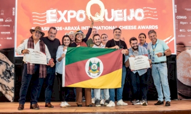 Rio Grande do Sul conquista cinco troféus na maior competição de queijos artesanais das Américas