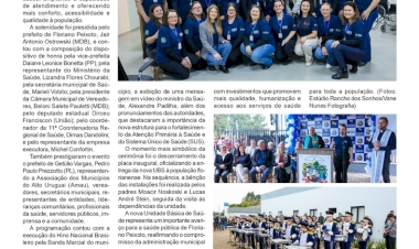Inaugurada nova Unidade Básica de Saúde de Floriano Peixoto