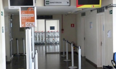De janeiro a maio mais de 100 mil passageiros circularam pelo Aeroporto Lauro Kortz de Passo Fundo 