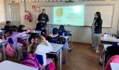 Projeto Fiscal Ambiental Mirim inicia nova edição e  leva educação ambiental às escolas municipais de Getúlio Vargas