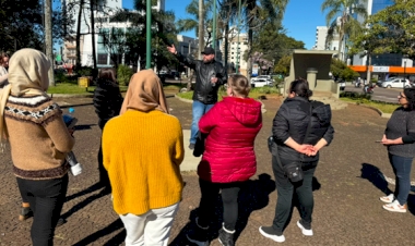 Alunas do curso de Agente de Informações Turísticas do Senac Erechim realizam visita ao Arquivo Histórico Municipal