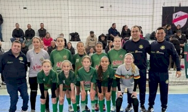 Meninas do IDEAU Futsal Sub-13 conquistam o vice-campeonato Estadual em Guaíba