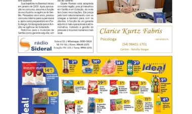 Banrisul - Agência de Getúlio Vargas com nova gerente adjunta