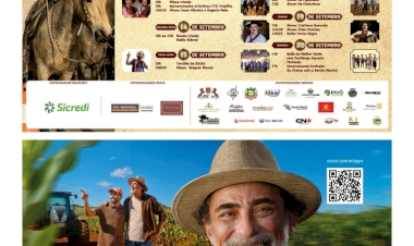 Programação do 16º Acampamento Farroupilha de Getúlio Vargas