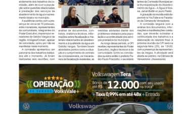 Comunidade participa da audiência pública da CPI da Aegea/Corsan