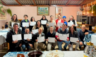 Projeto de qualificação em turismo avança no Alto Uruguai e Senac Erechim certifica nova turma em Cruzaltense