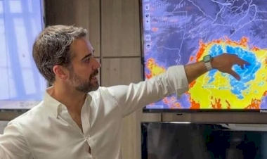 “Volumes de chuva e vendavais registrados até aqui ficaram abaixo do que indicavam os prognósticos”, diz o governador Eduardo Leite