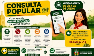 Consulta Popular 2026/2027: votação segue aberta até sábado e população pode definir prioridades para a região Norte
