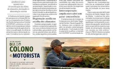 Agricultura Familiar - Intercooperação fortalece e amplia oferta de alimentos para a alimentação escolar