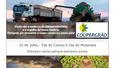 Especial Dia do Colono e Motorista