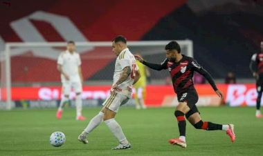 Fora de casa pelo Brasileirão, Inter perde de 2 a 0 para o Athletico Paranaense