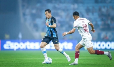 Na Arena, Grêmio empata em 1 a 1 com o Fluminense pelo Campeonato Brasileiro