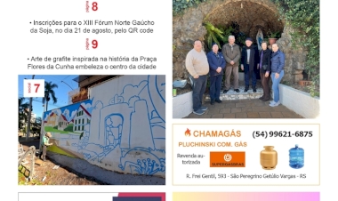 A FOLHA REGIONAL Ano 27, nº 1.388. Getúlio Vargas RS, 31 de julho de 2026