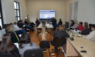 Servidores municipais participam de treinamento  para implantação do Sistema Cidade360º