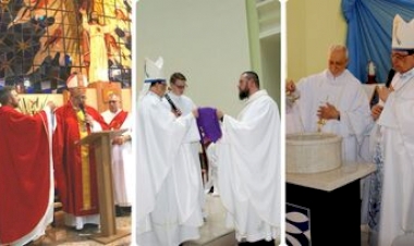 Bispo diocesano de Erexim oficializa novos párocos em três paróquias