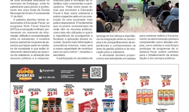 Secretário de Ipiranga do Sul ministra palestra para estudantes de Erebango